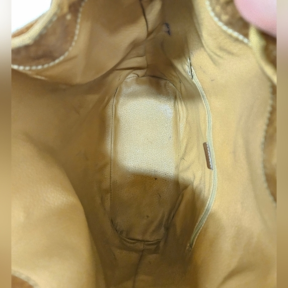 Celine Vintage Macadam Sac Seau Drawstring Bucket Bag in Canvas and Leather - Picture 12 of 16